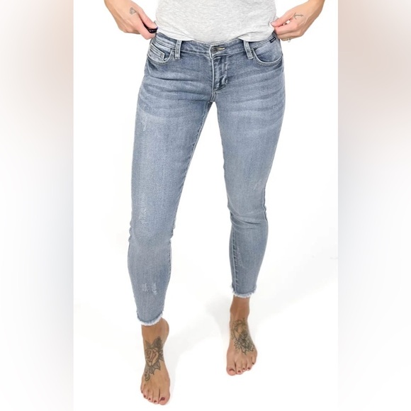 Cello Mid Rise Ankle Skinny Jeans - Picture 2 of 6